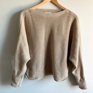 Babaton Cropped Cashmere Sweater - Size S